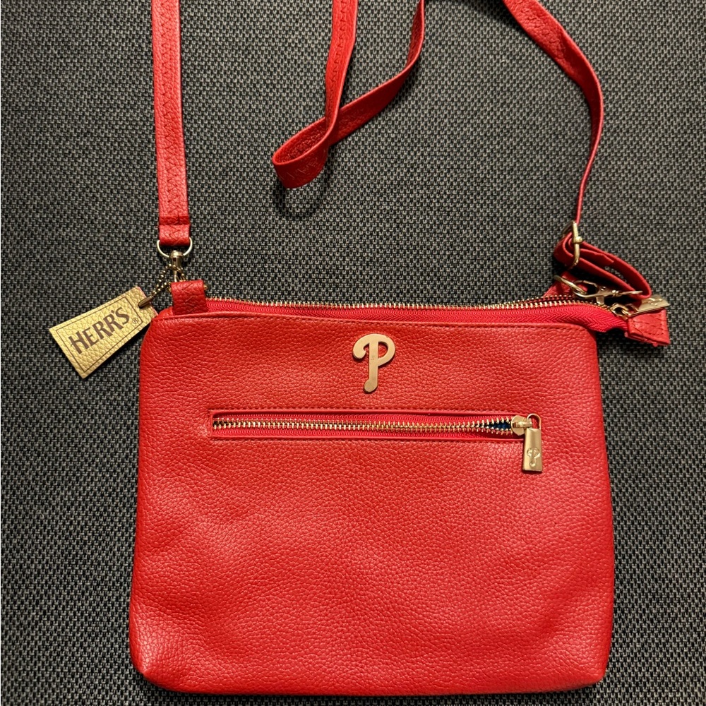 Phillies Red Crossbody Bag